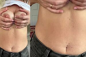 hot milf demonstrates close-up and uses various toys