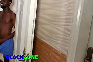 Close-Up Fingering of Fat Belly and Small Waist