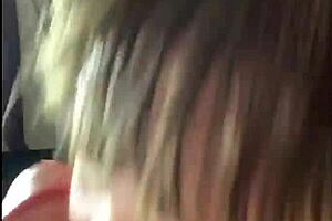 Moan loudly while sucking dick with sloppy blowjob!