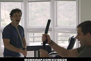 Lustful Curvy Stepmoms Karen Fisher And Syren De Mer Teach Stepson About Sex