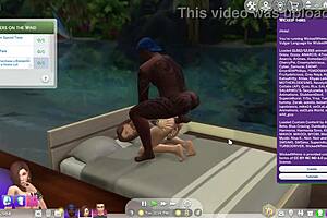 Mommy and Her Bbc Boyfriend Have Anal Sex