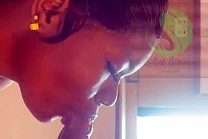 Beautiful Ebony MILF Chef Rides Big Cock Cowgirl Style In Homemade Video