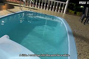 anissa miller, brian evans' cuckold girlfriend, cheated on by big ass milf sayafit