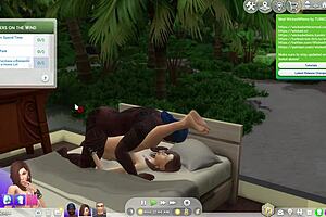 Mommy and Her Bbc Boyfriend Have Anal Sex