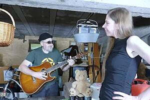 anal threesome with alice maze getting double penetration, anal finger, blowjob, and mouthful cumshot