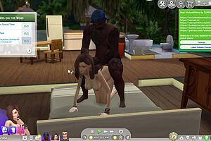 Mommy and Her Bbc Boyfriend Have Anal Sex