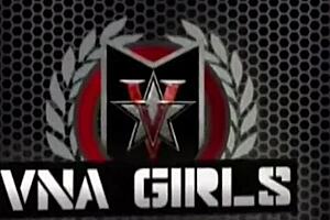 i'm blonde vicky vette and my lesbian gf trisha uptown, we lick each other's big pussy lips in lingerie.