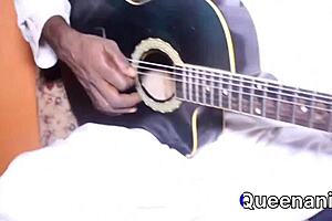 the guitar player used his talent and gave me a mad fuck like never before