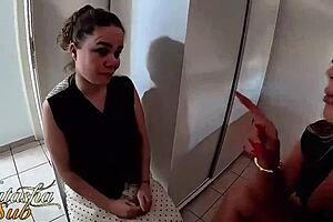 sadica tortured me with her tickles while blindfolded