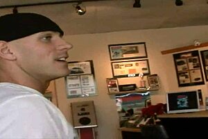 busty blonde deep throats cock before pussy fuck?