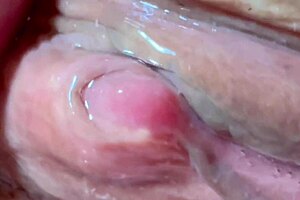 Amateur pink pussy licked 106 days after losing virginity with wet sex and couple