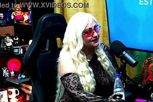 Ruan interviews sexy Brazilian milf in podcast with vibrator on nipple