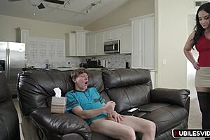 Brunette Pornstar Sheena Ryder Riding And Doggy For Cum!