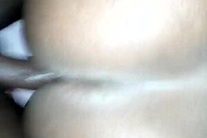 Naija bbw milf gets rough backshot creampie on valentine's day