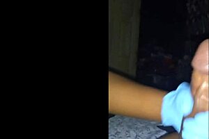 Handjob with Spit from a Pretty Girl