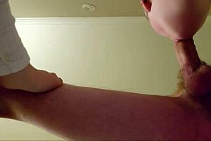 i throat his dick and let him cum in my pussy - close up