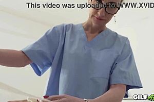 Gilf Nurse Takes a Creamy Load at Hospital. She's Hooked!