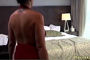 Maxine X Fulfills Nyssa Nevers' Wild Sex Fantasies As Best Maid!