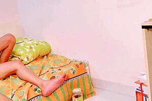 I cum hard in my stepsister's tight pussy