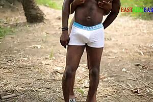 holiday group banging in wild forest