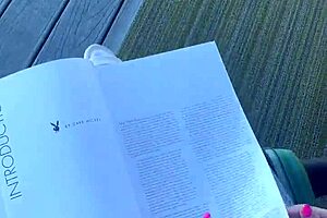 Playboy magazine turns me on with tits and ass