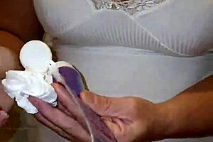 Curvy Teacher Catches Me Masturbating With Her Thong