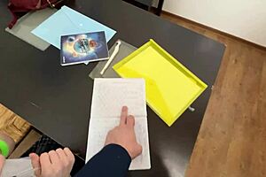 lustful student passes the exam with teacher help