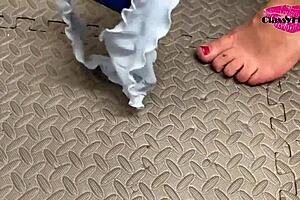 Footjob compilation 😊