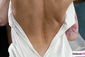 Busty Babe Tribbing With Milf Girlfriend In Lingerie