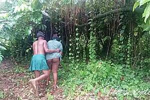 Two college students fuck outdoors during school hours with big cocks and hairy riding