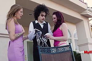 The Tale Of Edward's Enchanted Fingers: Jessica Ryan And Annie King Cheat With Elias Cash In Threesome