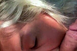 I Swallow Monster Cock Cumshot Outdoors as Milf