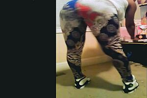 Black MILF Drops That Azz and Pussy in Intense Anal Action