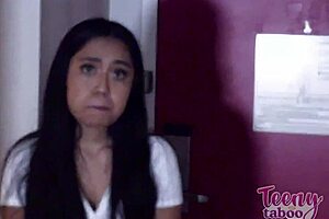 Older Seth Brogan Seduces Brunette Coed Luna Mills