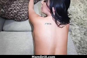 i think alexa payne helps him with a blowjob to release that cum - momdrill