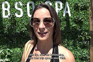 Kyara Nyx Shows Off Swinger Club In France.