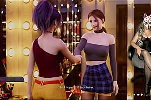 Just stockings for our naughty game session, says Ms. Denver