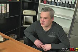 Petite German MILF Sucks and Fucks