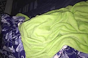 My stepmom comes into my room for licking 😈