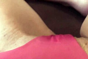 Beautiful Milf with Huge Pussy Lips Squirts in Close-Up Solo Orgasm