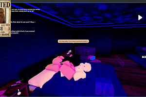 I met my dream goth mommy in Roblox.