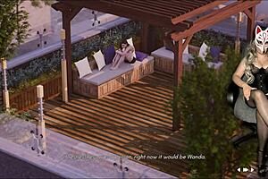 Just stockings for our naughty game session, says Ms. Denver