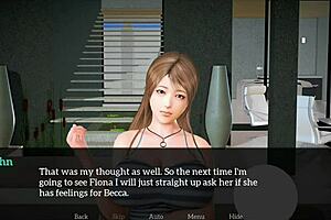 My new family explores erotic scenes with big tits.