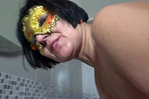 Italian Milf's Garden Orgy!