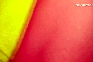 Nicky Ferrari Masturbates On Business Trip