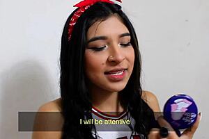 Mery Enjoys Being The Horny Center In This Orgy!