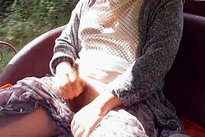 hairy mature flashing pussy under skirt on carriage