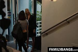 Familybangs com ⭐ lone housewife invites and fucks young 18+ masseuse alexis fawx jenna sativa