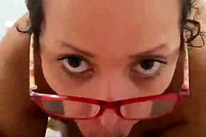 Anna Maria mature latina gives awesome bj with big tits ass milf