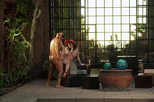 Mature Brunette Slut Sucks Cock And Fucks Hard In Heels